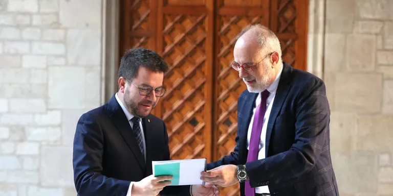 Pere Aragonès proposa un referèndum constitucional i pactat amb l'Estat
