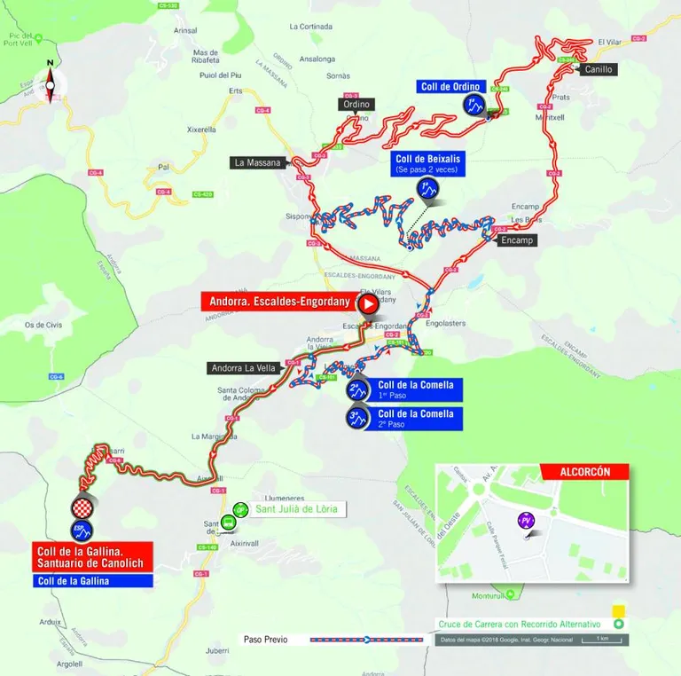 La Vuelta aturarà el trànsit a Andorra el 15 de setembre