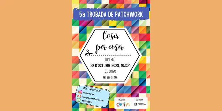 COSIM organitza aquest diumenge la 5a trobada de Patchwork