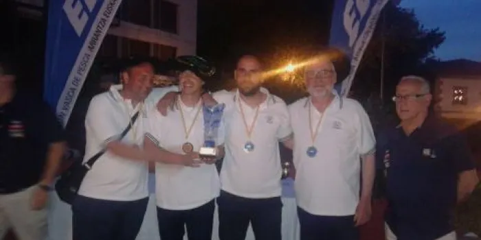 El Club de Pesca Mar Sport d’Arenys de Mar, Campió d’Espanya per equips