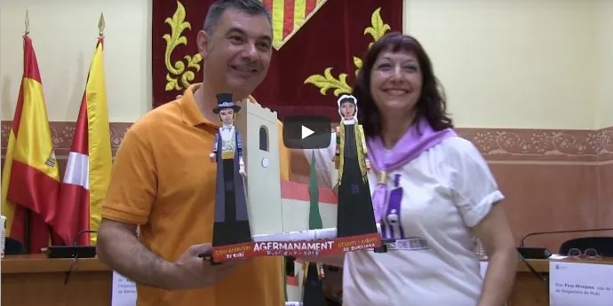 Les colles de gegants de Rubí i de Borriana ja estan agermanades