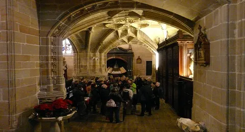 ARMA PLAZA FUNDAZIOA HA ORGANIZADO 42 VISITAS GUIADAS EN HONDARRIBIA DE CARA A LA SEMANA SANTA