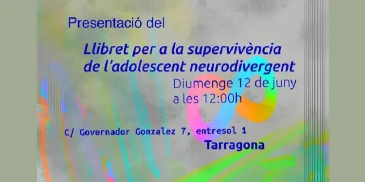 Aspercamp presenta el 'Llibre per a la supervivència de l'adolescent neurodivergent aquest diumenge a Tarragona