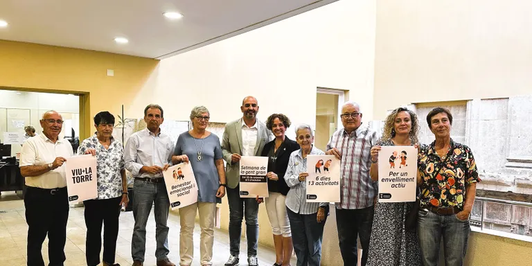 Torredembarra celebra la primera edició de la Setmana de la Gent Gran
