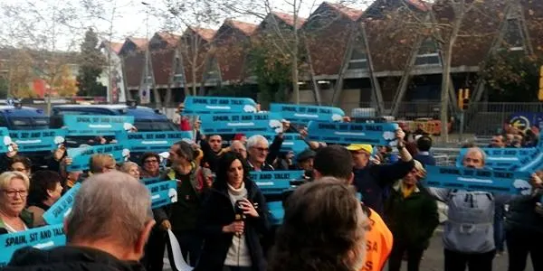 L’ANC d’Altafulla celebra el ressò de la protesta del poble català a nivell mundial