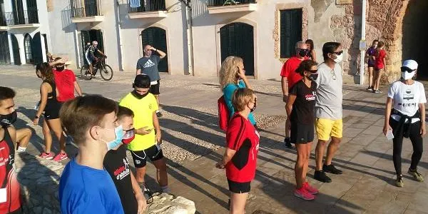 Una cinquantena de persones participen en la XXII Pujada a l’Ermita
