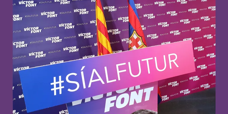 Eleccions del Barça: Víctor Font jura no convertir el Club en una SAD