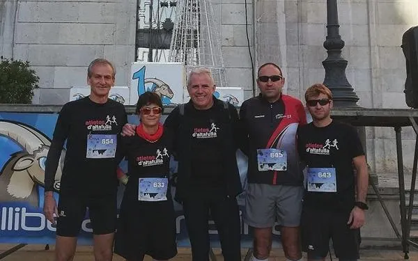 Foto: Atletes d'Altafulla