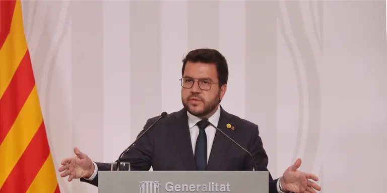 Aragonès exigeix a Sánchez que "es mogui" per ser investit i insisteix que el conflicte es resoldrà amb un referèndum