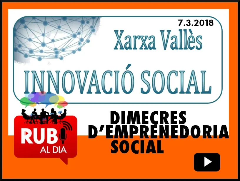 PILAR GARCÍA Cap de Servei de Promoció Econòmica del Consell Comarcal del Vallès Occiental presenta els 'Dimecres d'Emprenedoria Social i Innovació'