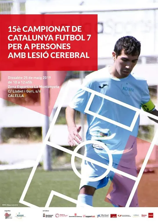 L'Adiam Alt Maresme juga contra el Disport al 15è Campionat de Catalunya de Futbol7