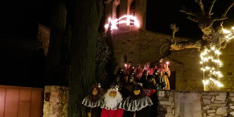 Melcior, Gaspar i Baltasar arribaran amb tren a Esclanyà el 5 de gener