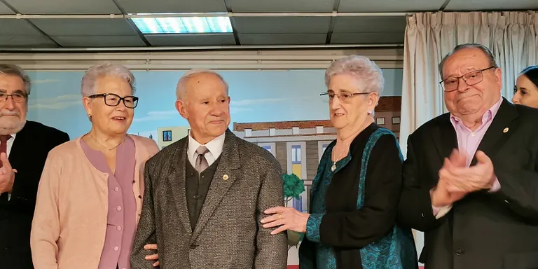 Emotiu homenatge del Casal de la Gent Gran als seus socis més actius