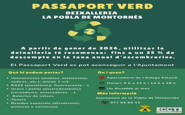 Foto: Ajuntament de la Pobla de Montornès