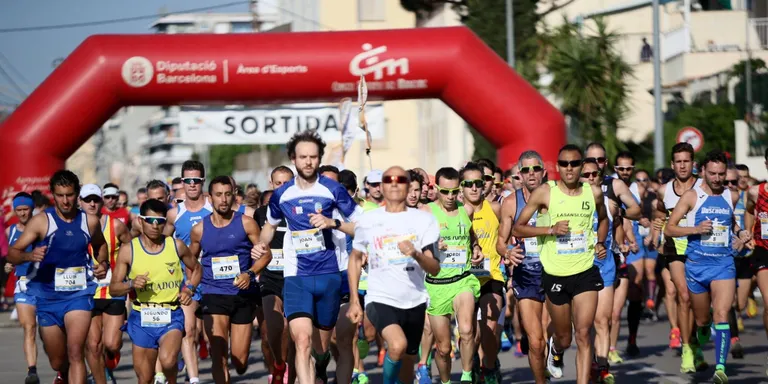 Enrique Luque i Anna Rovira guanyen la Cursa de 10 km de Pineda