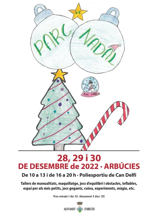 Torna el Parc de Nadal d'Arbúcies després de 2 anys
