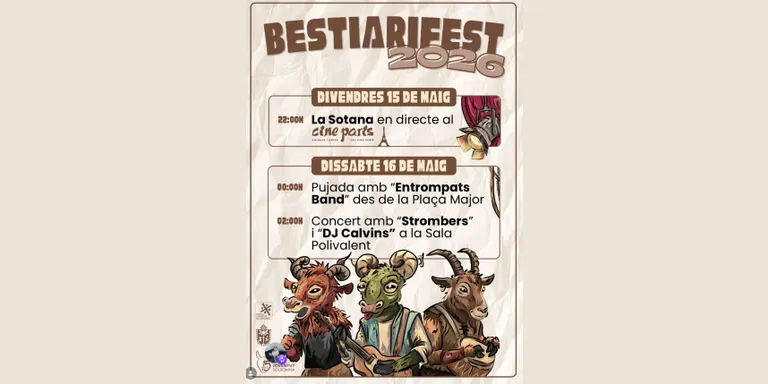 Joventut Solsonina enceta el seu 15è aniversari amb un Bestiari Fest amb ràdio i música