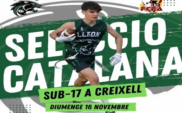 Creixell acull aquest diumenge tres partits de preparació per a la Selecció Catalana Sub17 de futbol flag