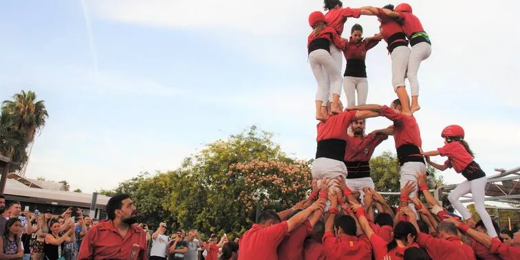 Els Castellers de l'Alt Maresme tanquen la temporada a Tordera