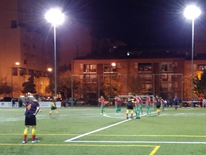 Partit igualat el disputat al barri de La Plana del Pintor a Sabadell