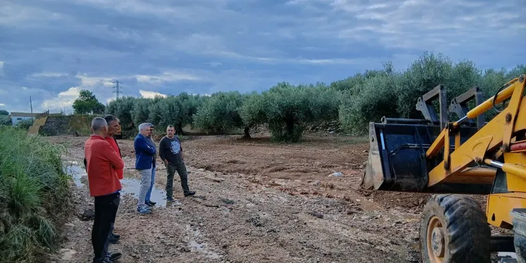 Camins rurals i lleres de barrancs, espais més afectats del terme municipal d'Amposta pels aiguats