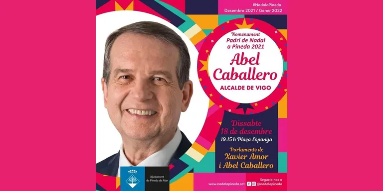 L'Alcalde de Vigo i president de la FEMP visitarà Pineda per ser anomenat Padrí del Nadal