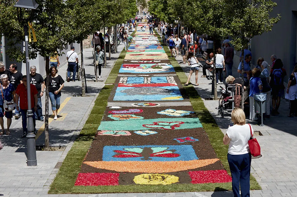 Tot a punt per al Caldesflor, la gran festa de l’art floral