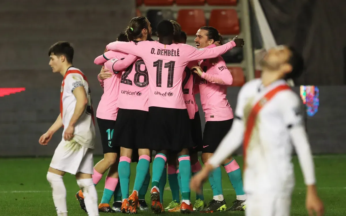 El Barça es classifica pels quarts de final de Copa després de guanyar al Rayo (1-2)
