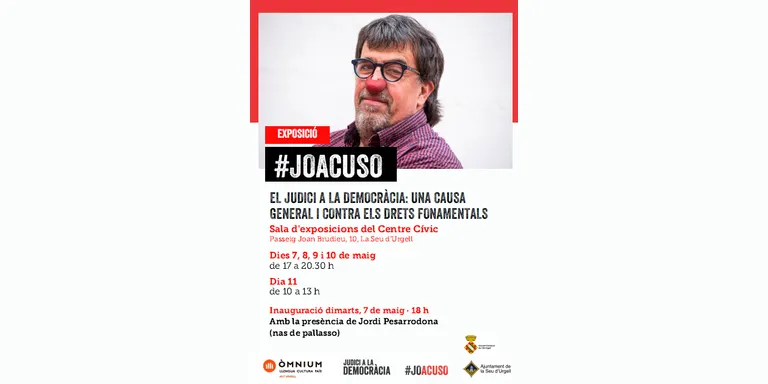 Òmnium Cultural inaugura a la Seu l'exposició 'El Judici a la Democràcia'