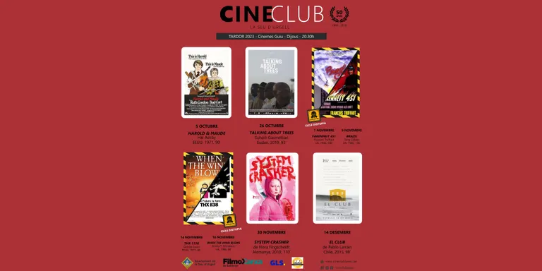 El CineClub La Seu comença la temporada amb la projecció de 'Harold and Maude'