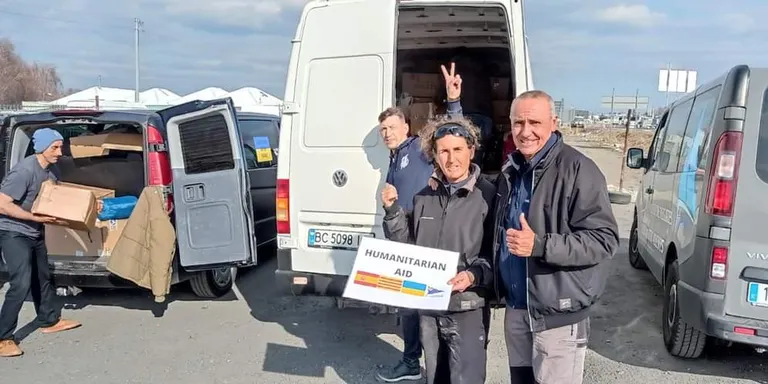 Crida per trobar un allotjament per la família d'Ucraïna que ha arribat amb la comitiva del CN Arenys