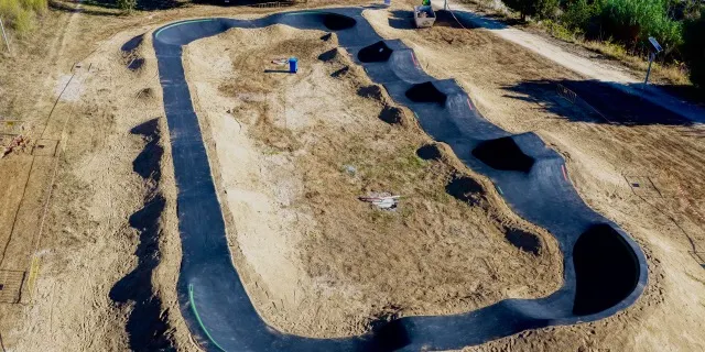La inauguració del pumptrack queda anul·lada, però el circuit ja és apte per circular-hi