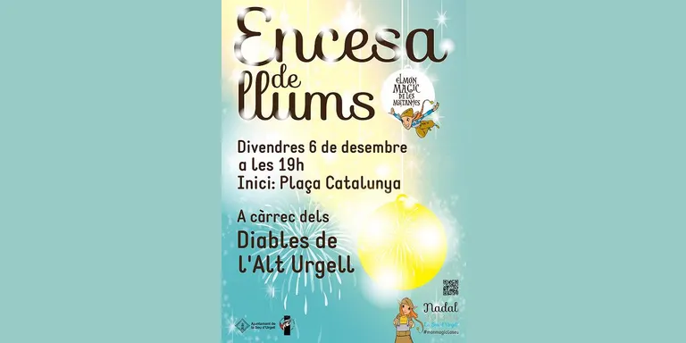 La Seu obre 'El món màgic de les muntanyes' amb l'Encesa de llums
