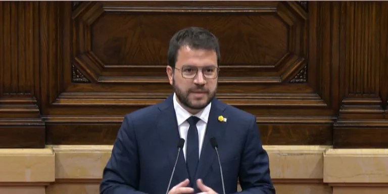 Pere Aragonès, 132è president de la Generalitat: "És un honor i una gran responsabilitat la que sento a les meves espatlles"