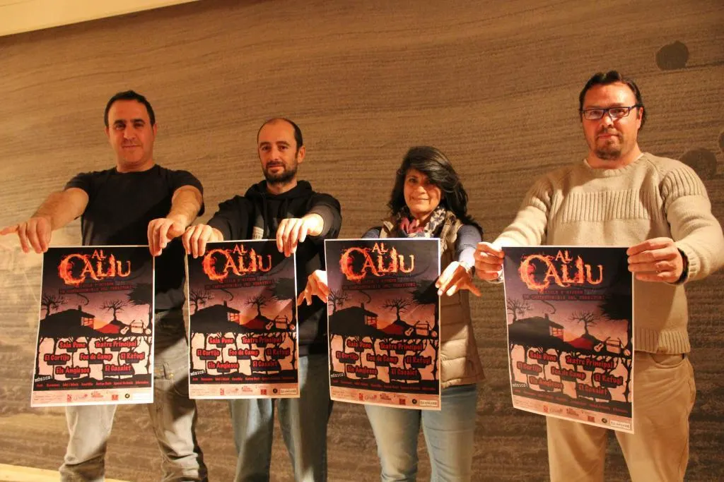 Una imatge de l'Olímpic - Atlètic Vilafranca de la primera volta / Arxiu