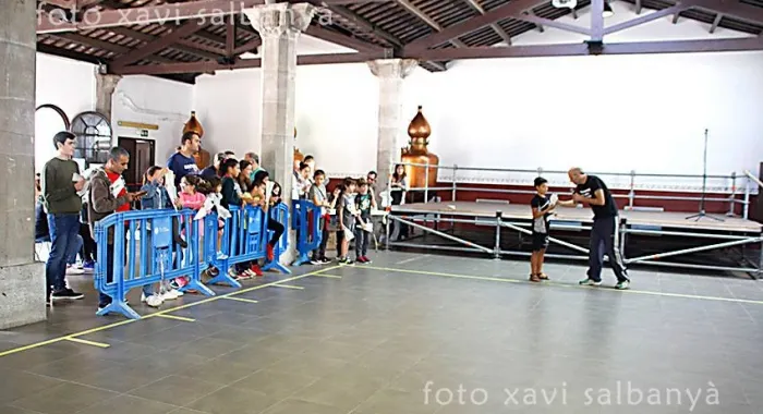 El campionat es va fer ahir al matà a la Sala Polivalent del Calisay