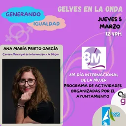 #57 - Programación del 8M y Mes de la Mujer en Ahora Radio - episode art