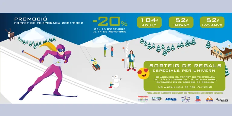 Surt a la venda el forfet de temporada de Tot Nòrdic, amb un 20 per cent de descompte fins al 14 de novembre