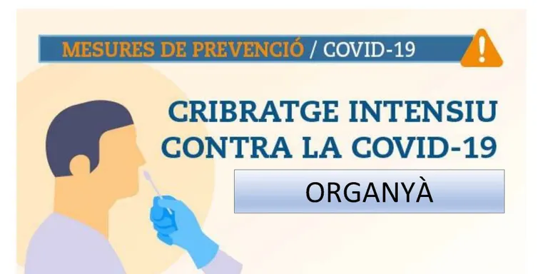 Organyà farà un cribratge poblacional per detectar nous casos de coronavirus