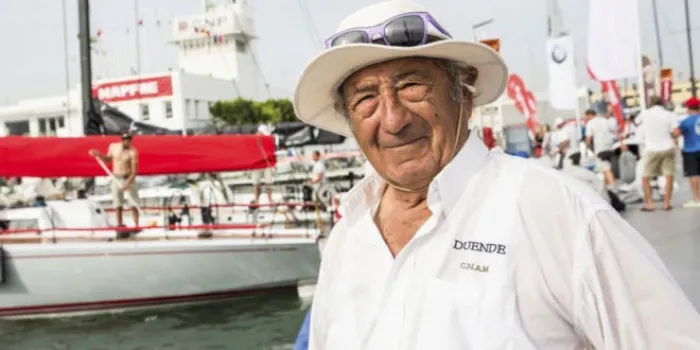 Amb 87 anys, l’arenyenc Jacinto Rodríguez ha participat en totes les Copes del Rei MAPFRE de Vela