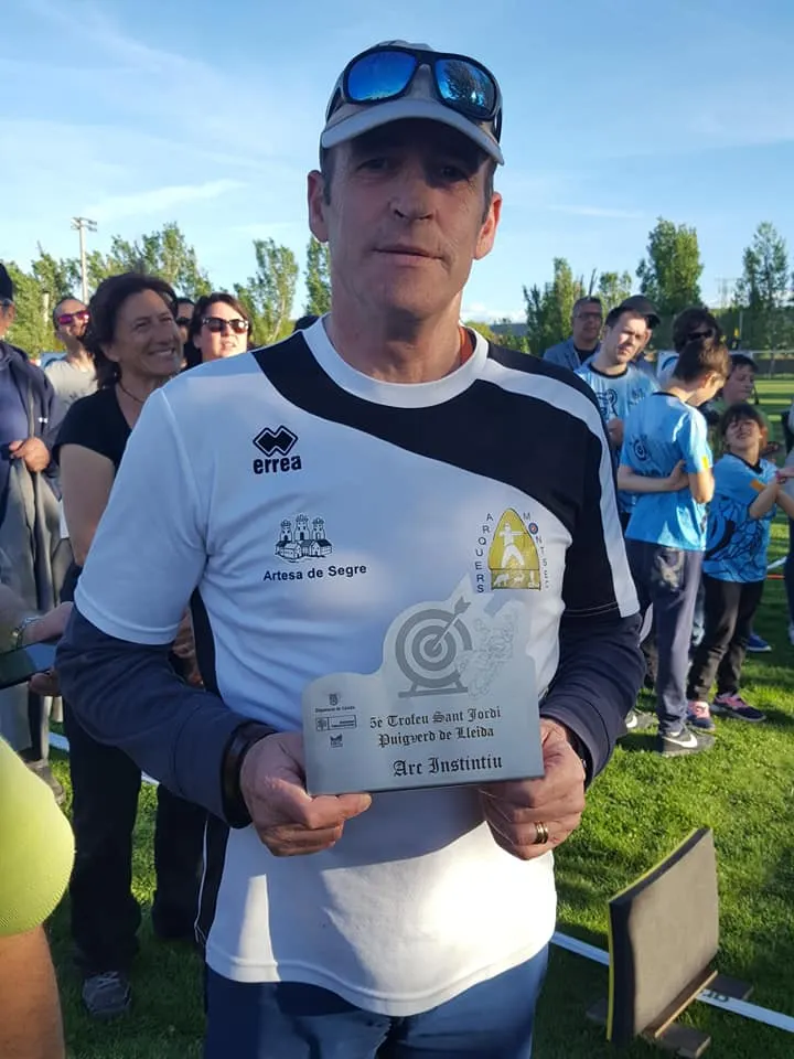 Jose García Gómez guanya el Trofeu Sant Jordi de tir amb arc