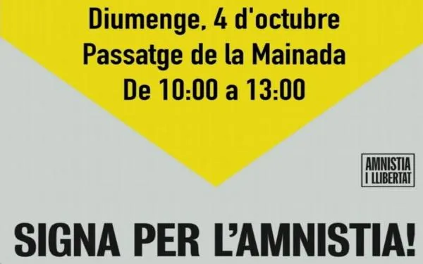 Altafulla recollirà signatures per demanar l'amnistia per als "represaliats pel govern de l'Estat"