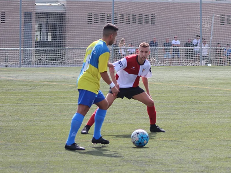 El lateral Sergio Campos podria estar disponible per a la cita d'aquest diumenge / Arxiu