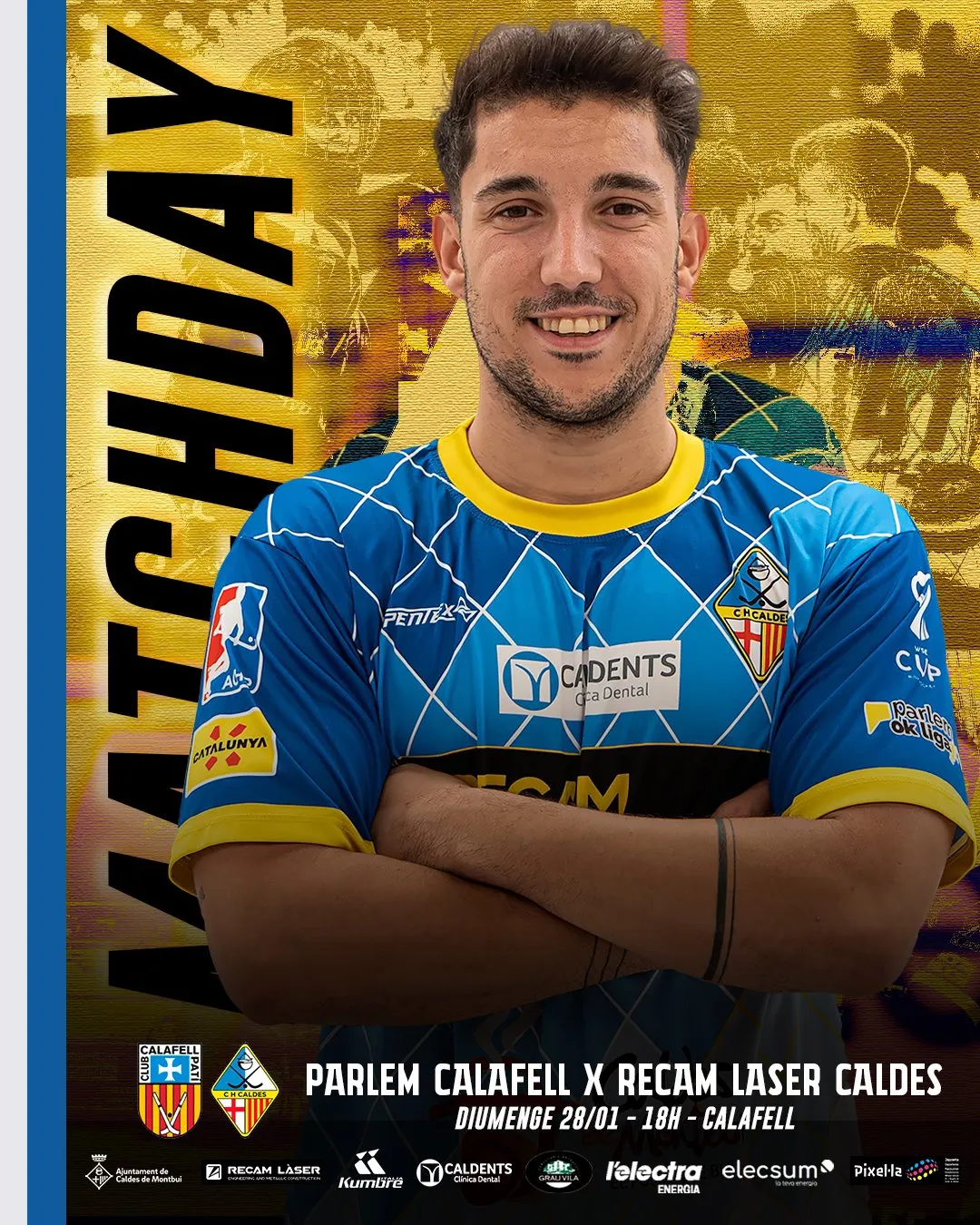 El Recam Làser Caldes visita aquest diumenge la pista del Calafell el 3r classificat de l’OK Lliga