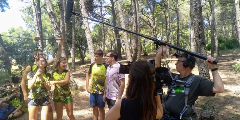 El Montpalau Team de Pineda al programa 'Coolhunters' de TV3