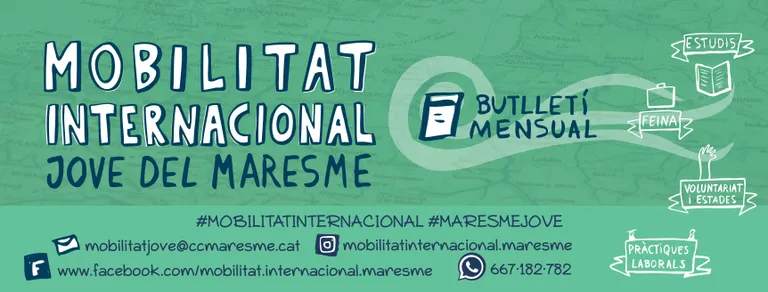 Voluntariat i ofertes de feina a l'estranger per a joves