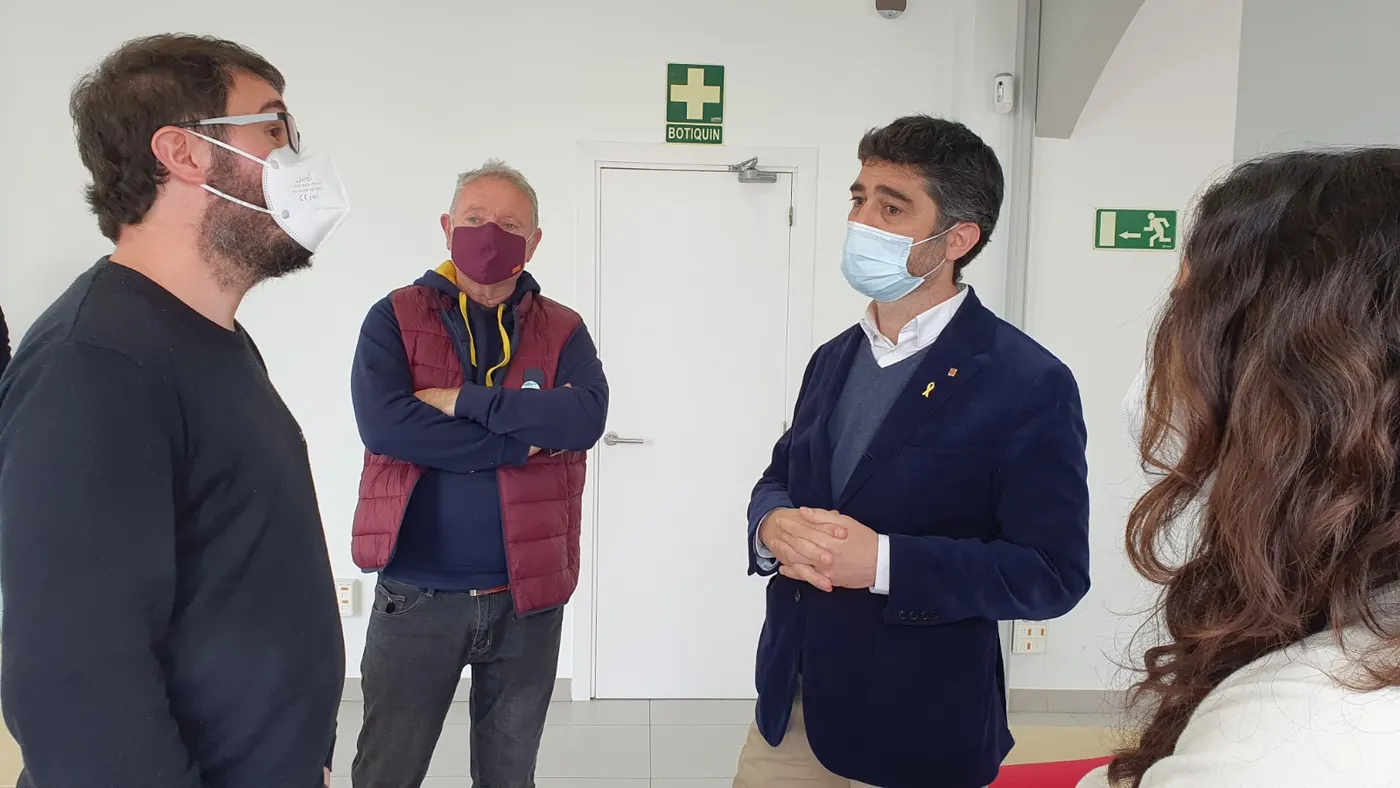 Jordi Puigneró (Junts) diu que «cal apostar per la digitalització i diversificar l'economia en comarques com ara el Maresme»
