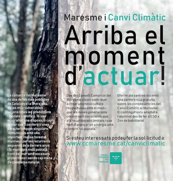 El CCM porta als instituts el debat sobre el canvi climàtic