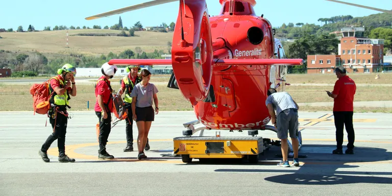 Els rescats al medi natural assoleixen xifres rècord en el que portem d’estiu i els Bombers reclamen prudència