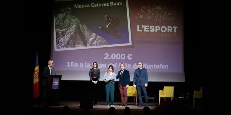 Mònica Doria, Pol Moya i Carola Vila, entre els esportistes premiats pel Govern d'Andorra pels seus resultats del 2022